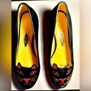 CHARLOTTE OLYMPIA x TOM BINNS Anarchy Kitty Punk Collection Shoes 37 USA 7